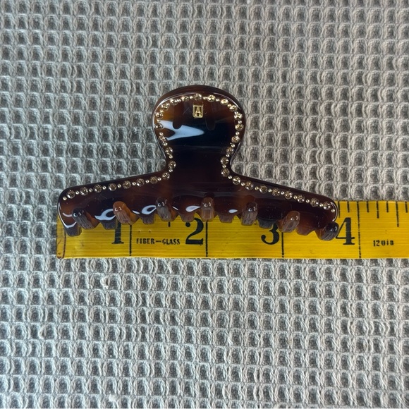 ALEXANDRE DE PARIS HAIR CLIP BROWN - Picture 3 of 5